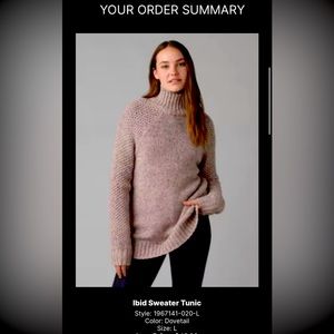 Prana Ibid Wool Blend Sweater - Large